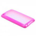 Wholesale Apple iPod Touch 4 Gummy Case (Pink)